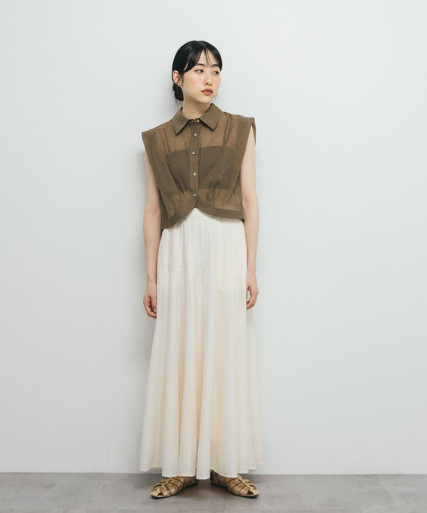 身長：160cm サイズ：one