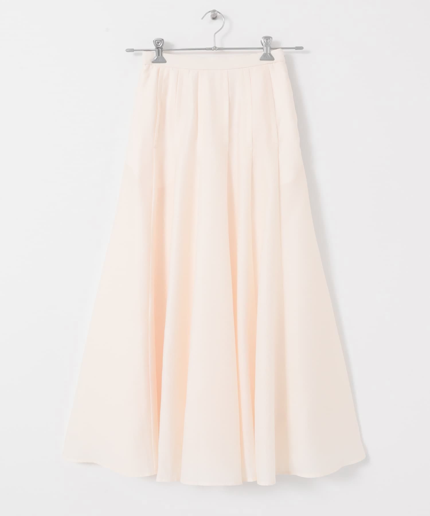 ワイドフレアシアースカート IVORY one