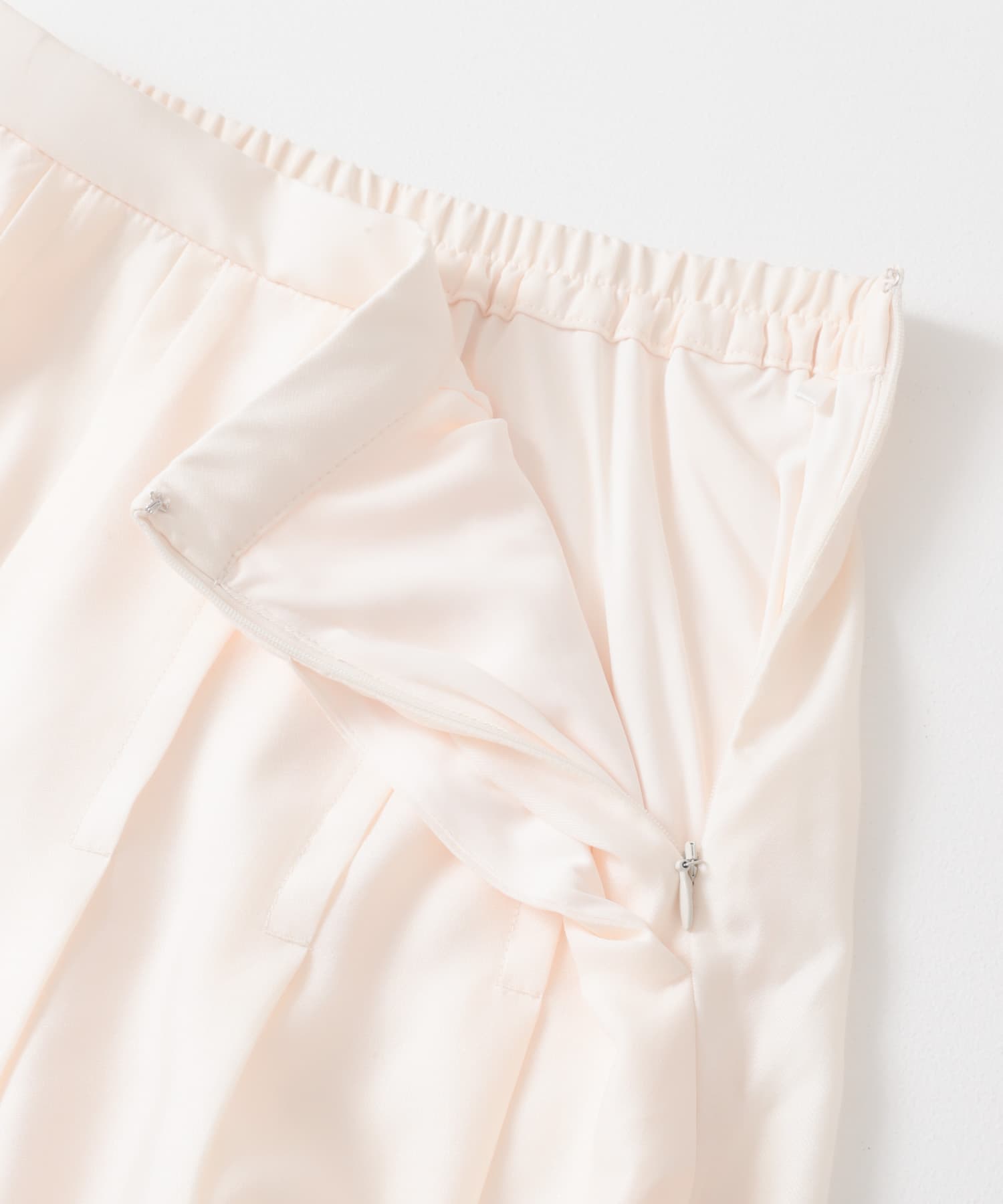 ワイドフレアシアースカート IVORY one