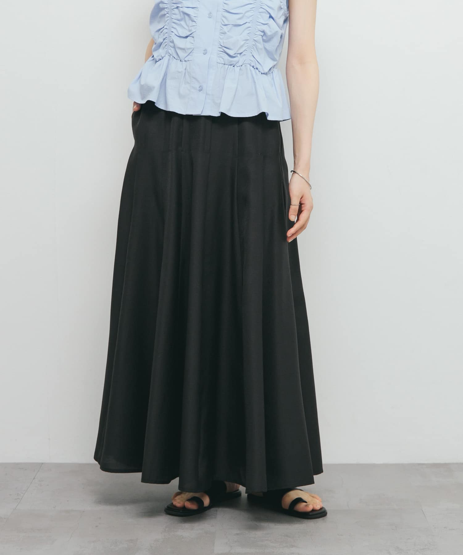 身長：160cm サイズ：one