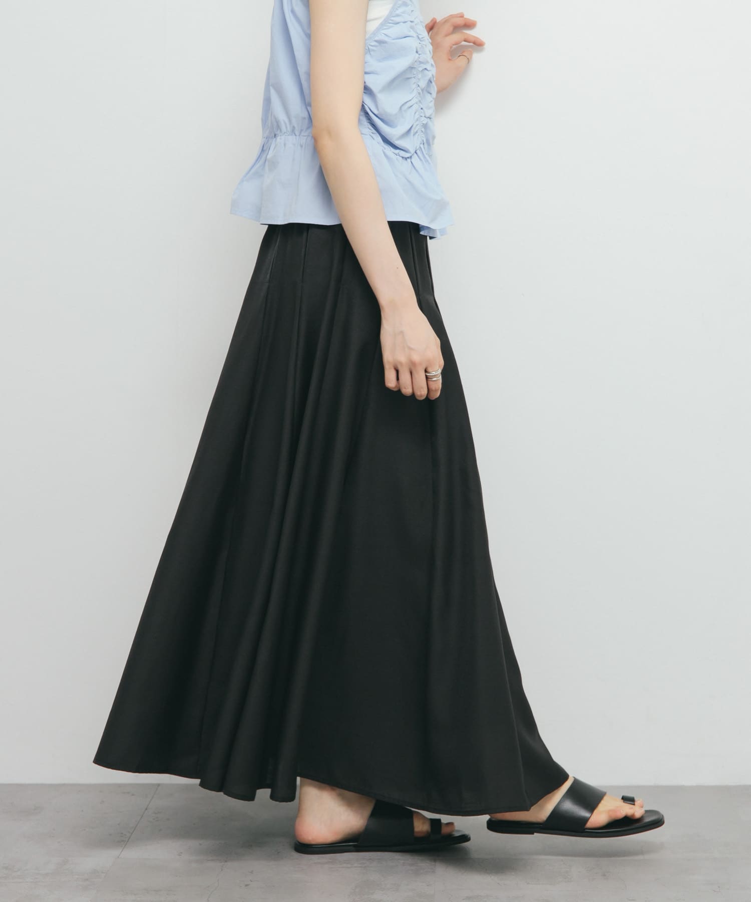 身長：160cm サイズ：one