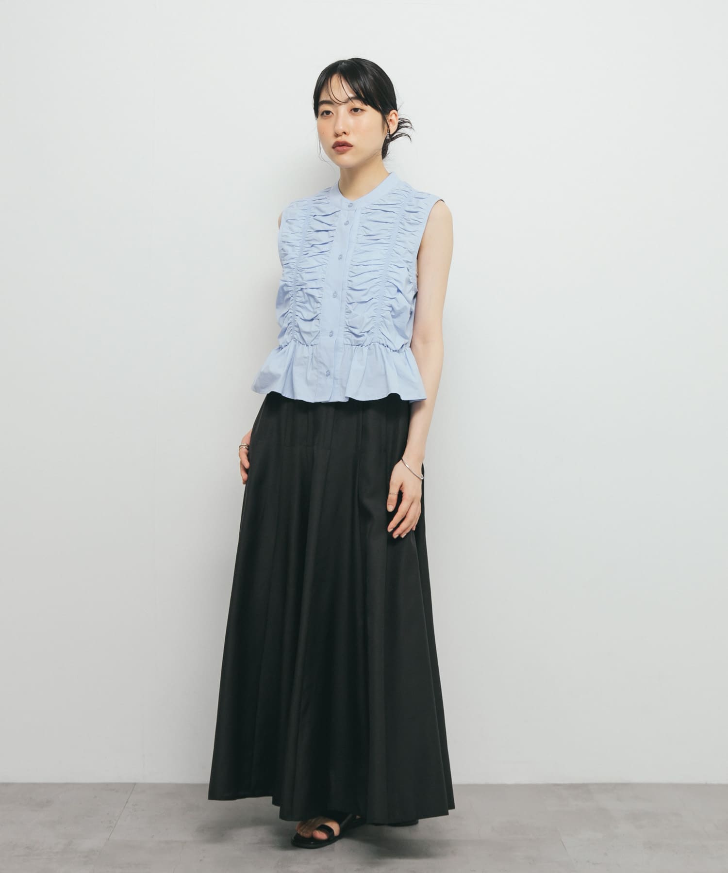 身長：160cm サイズ：one