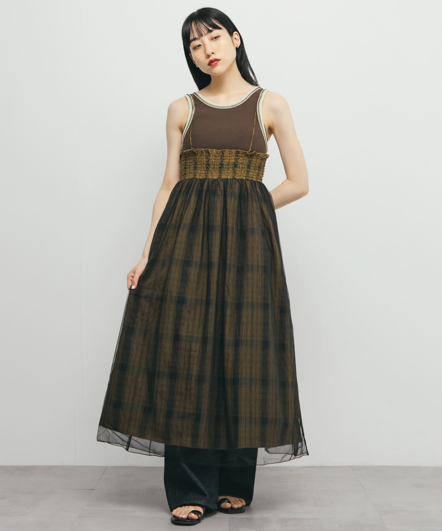身長：160cm サイズ：one