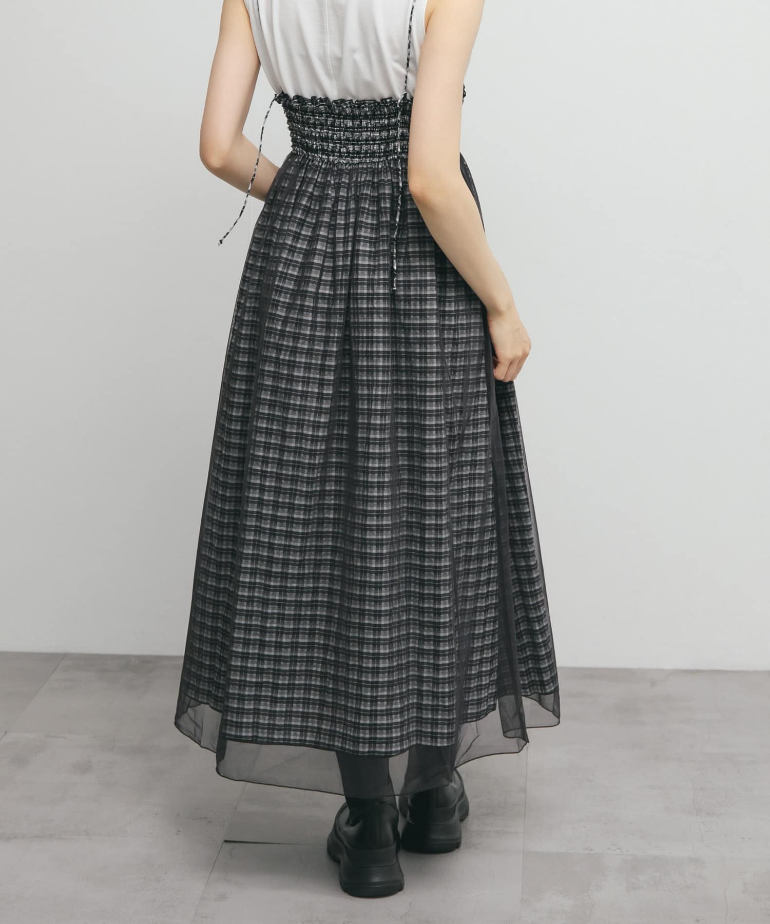 身長：160cm サイズ：one