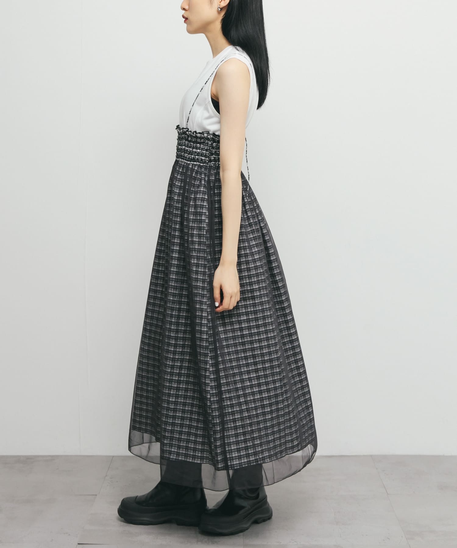 身長：160cm サイズ：one