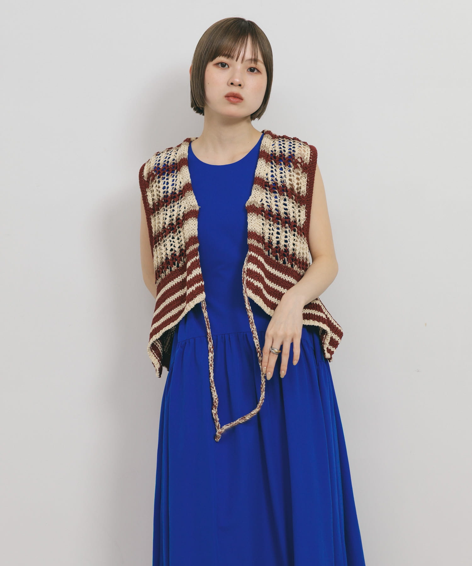 身長：153cm サイズ：one