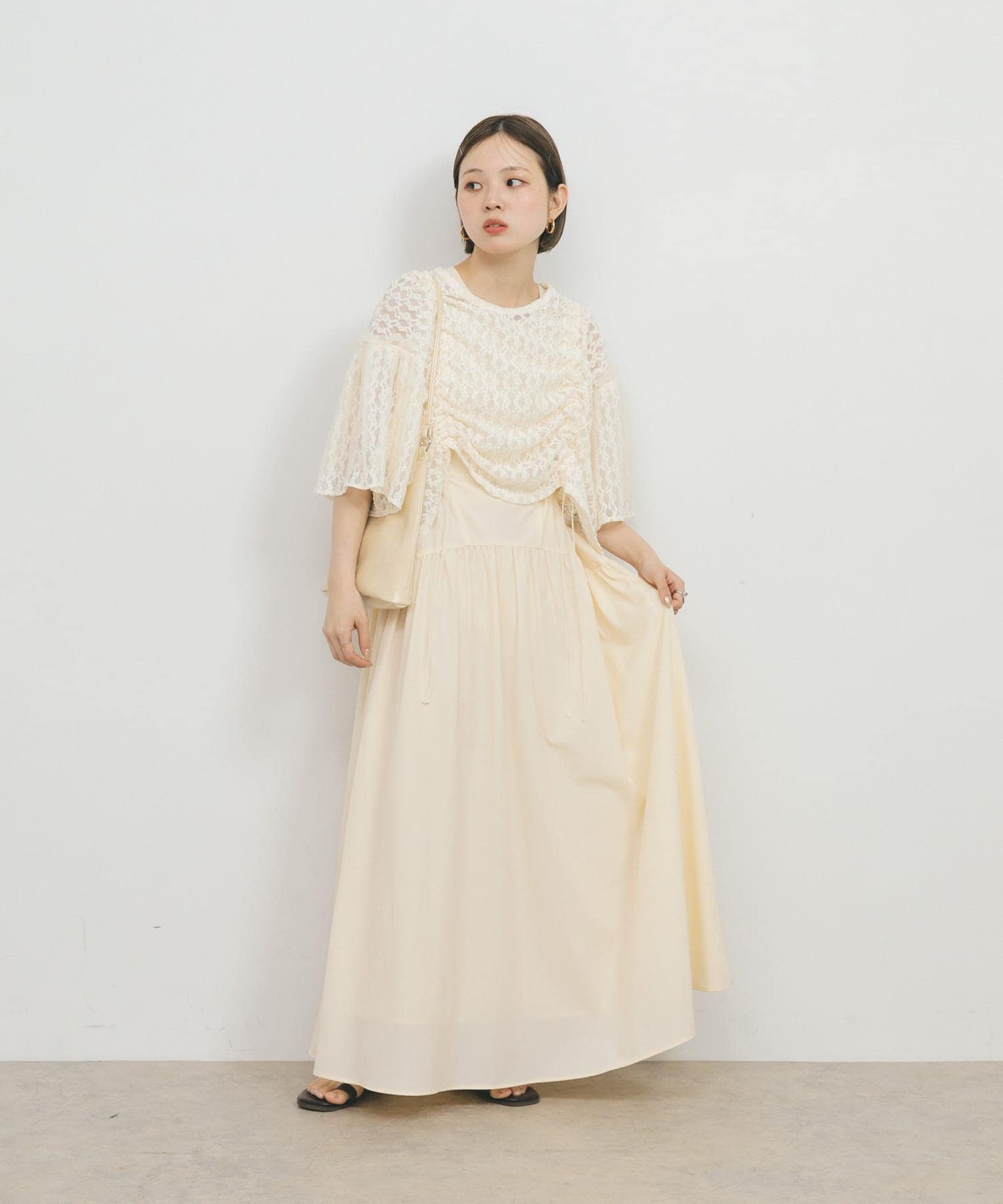 身長：153cm サイズ：one