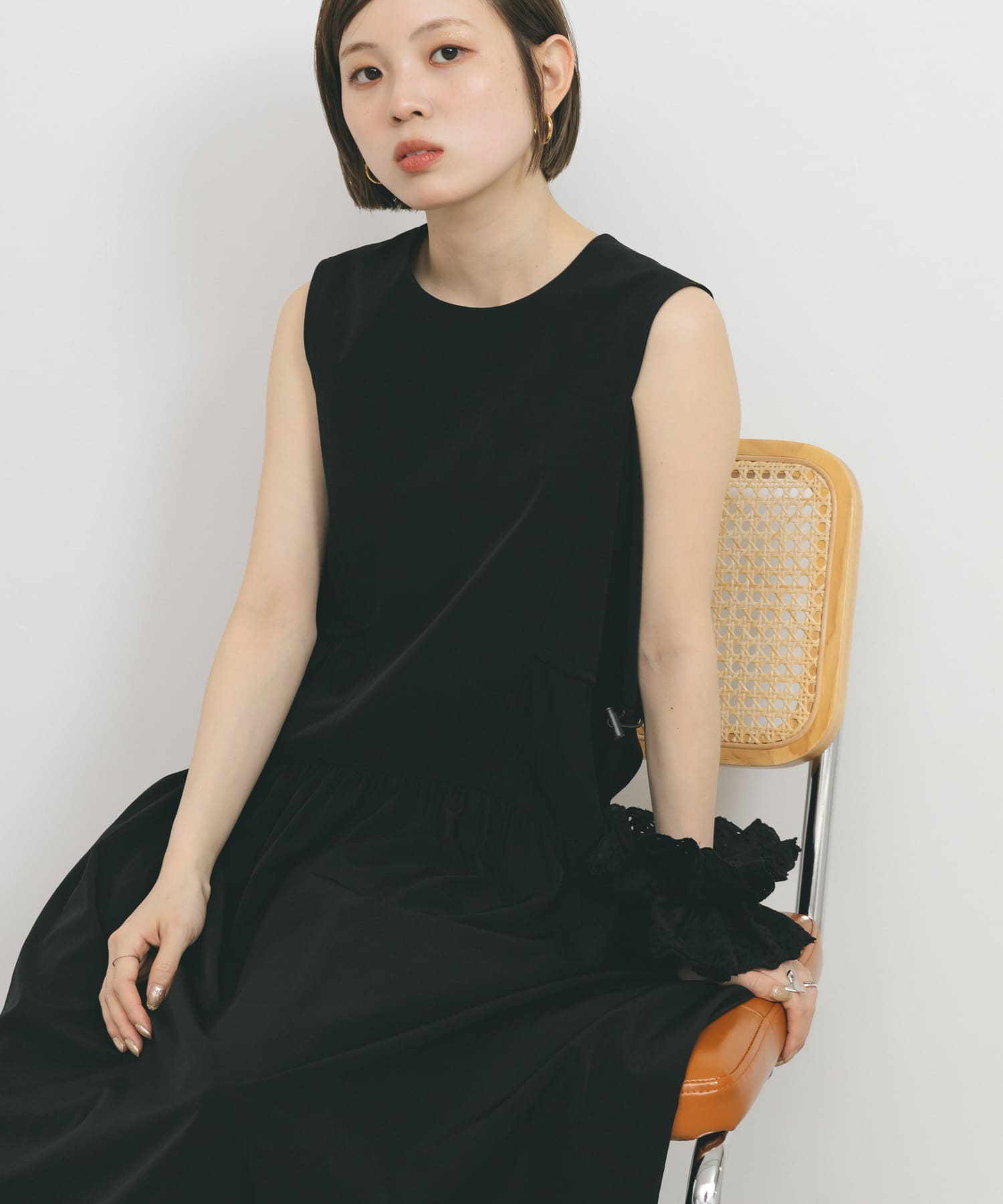 身長：153cm サイズ：one