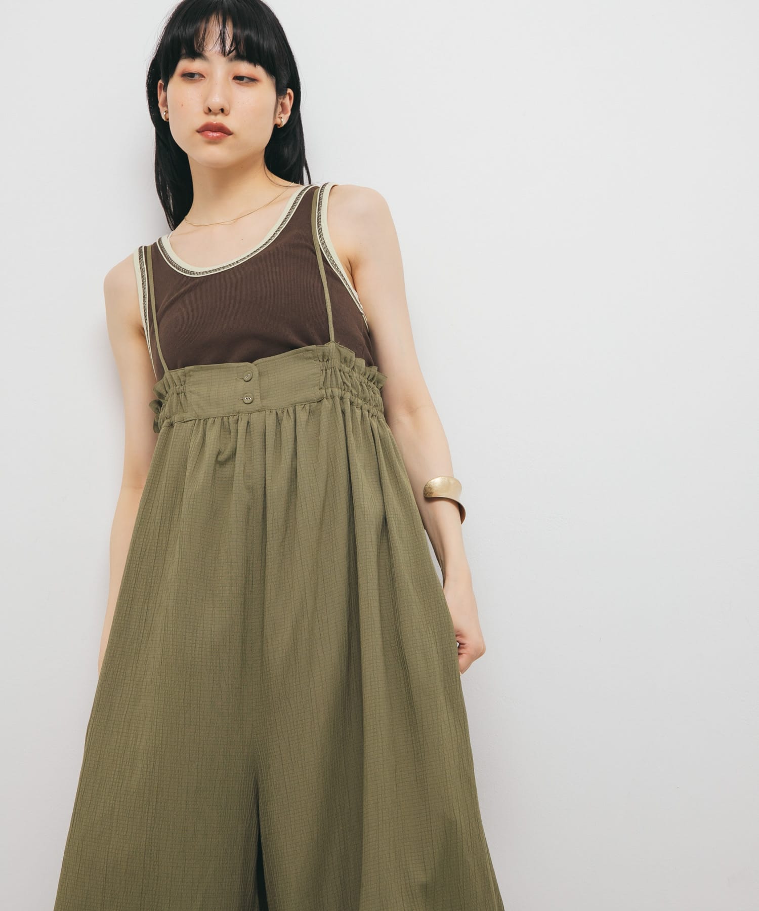 ボリュームサロペット(one KHAKI): ボトム｜URBAN RESEARCH公式