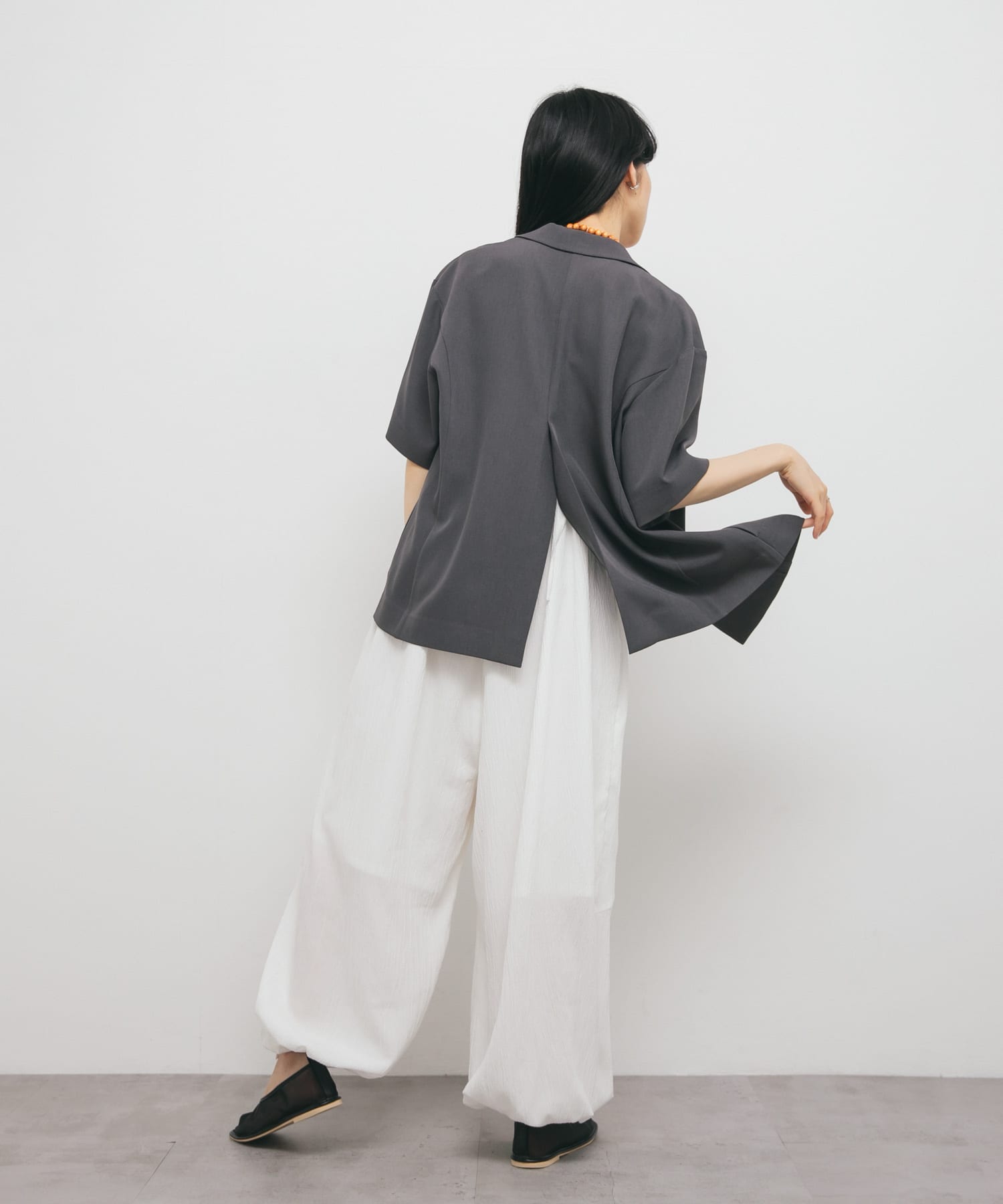 身長：160cm サイズ：one