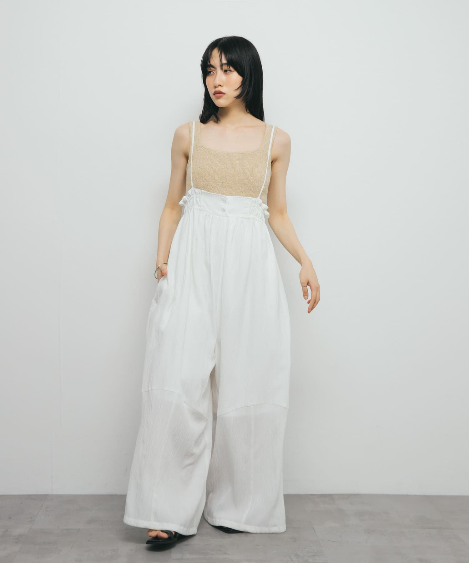 身長：160cm サイズ：one