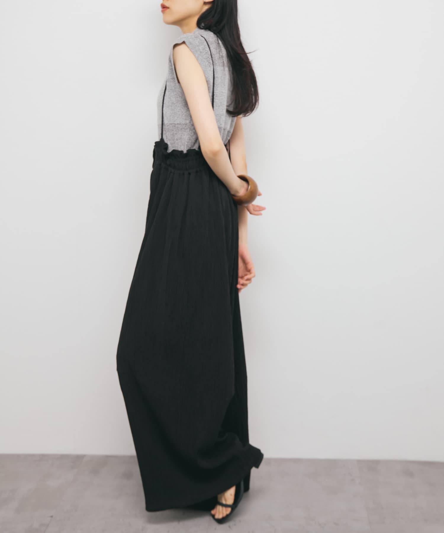 身長：160cm サイズ：one