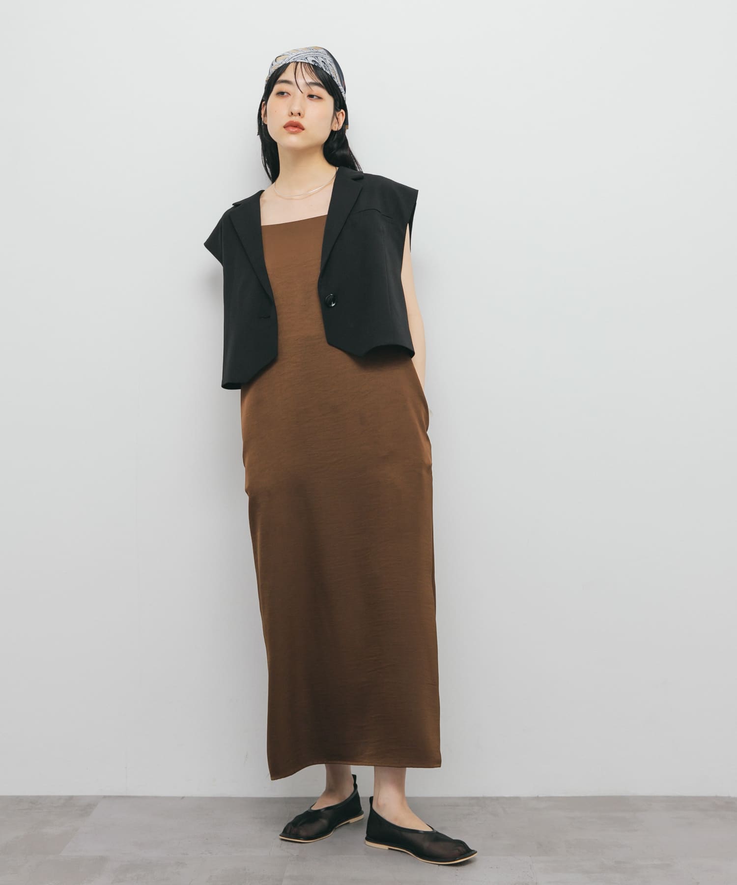 身長：160cm サイズ：one