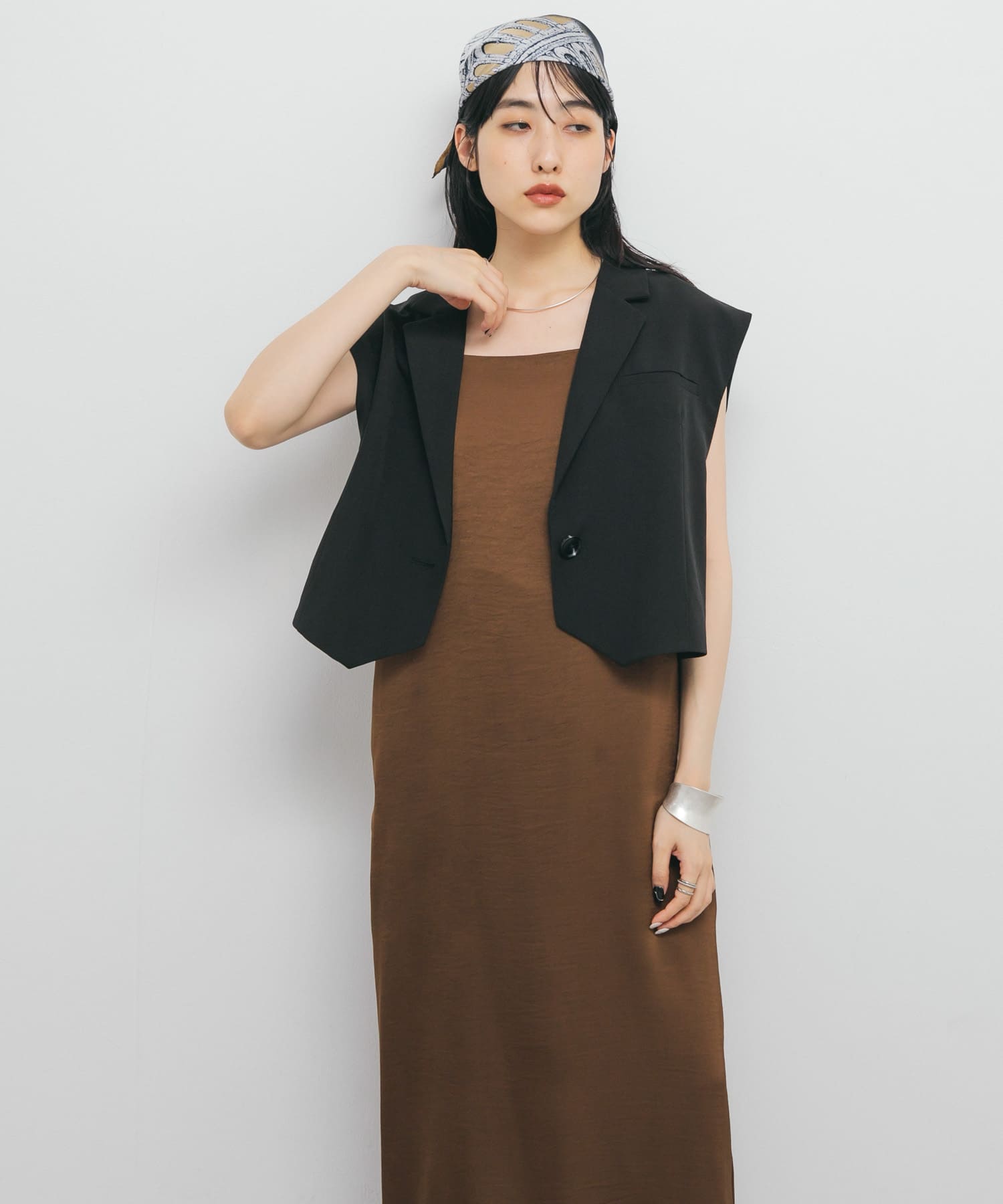 身長：160cm サイズ：one