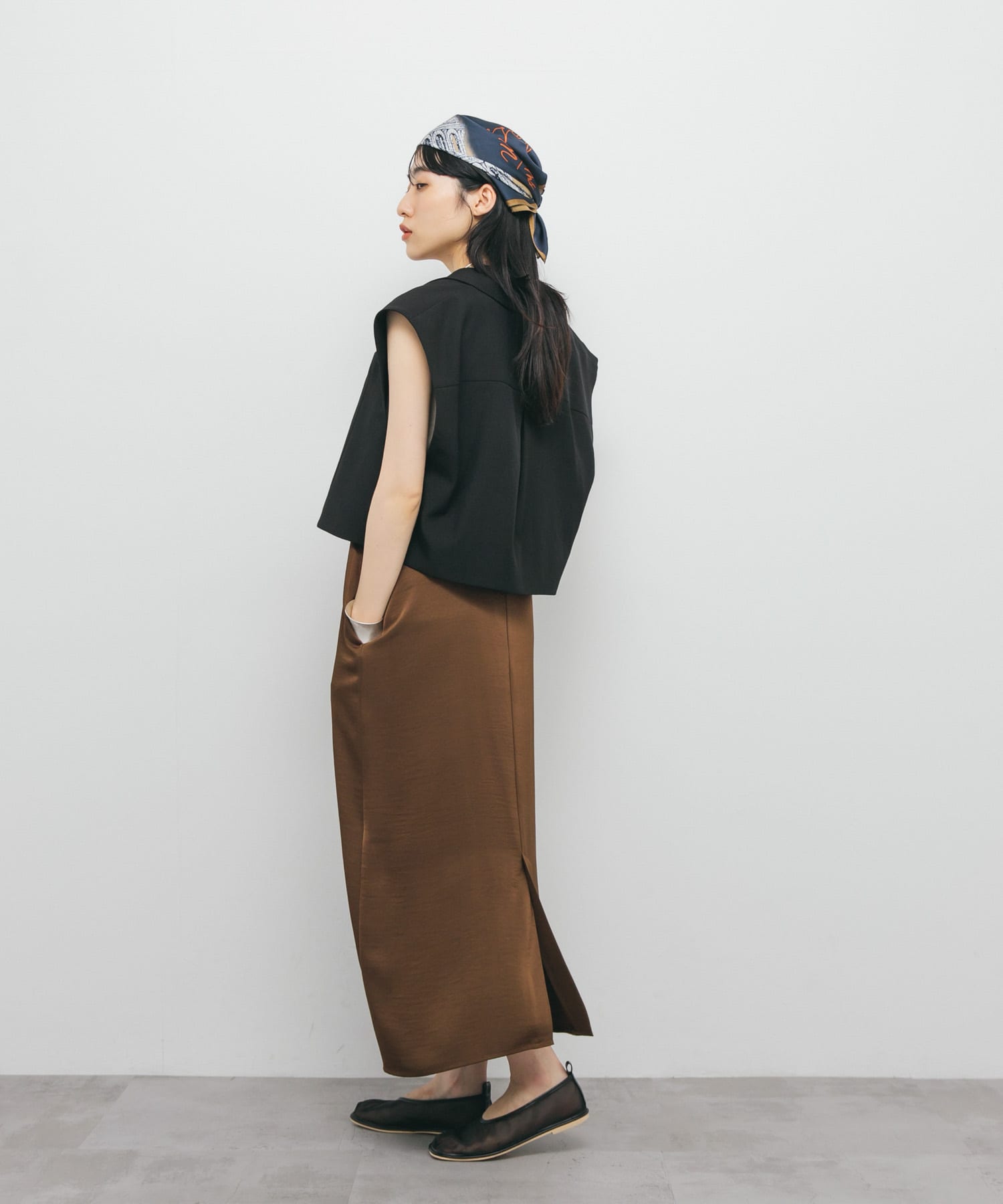 身長：160cm サイズ：one