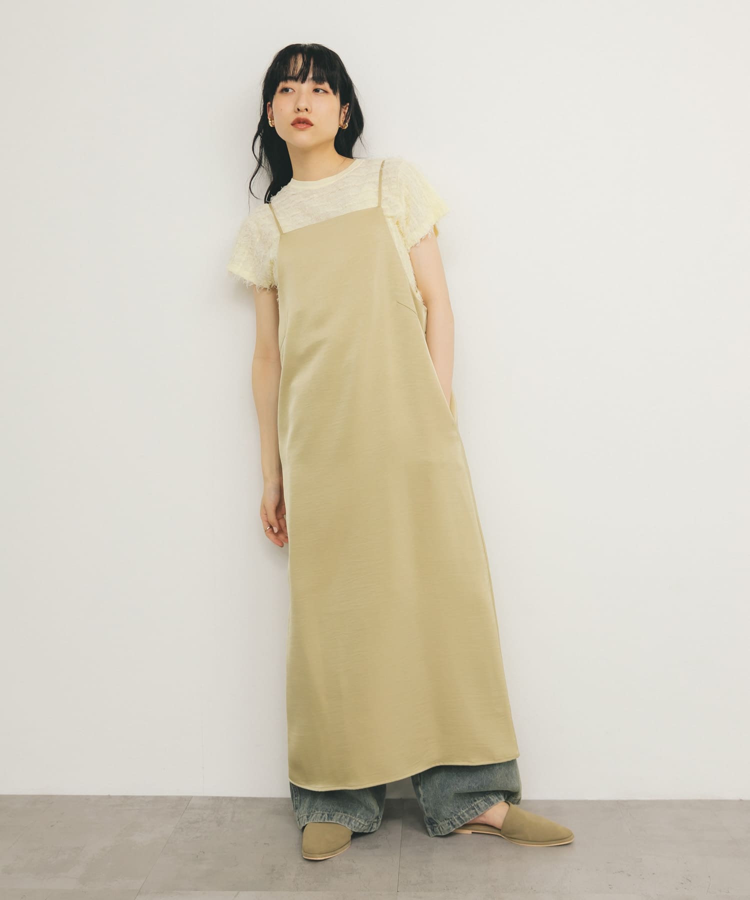 身長：160cm サイズ：one