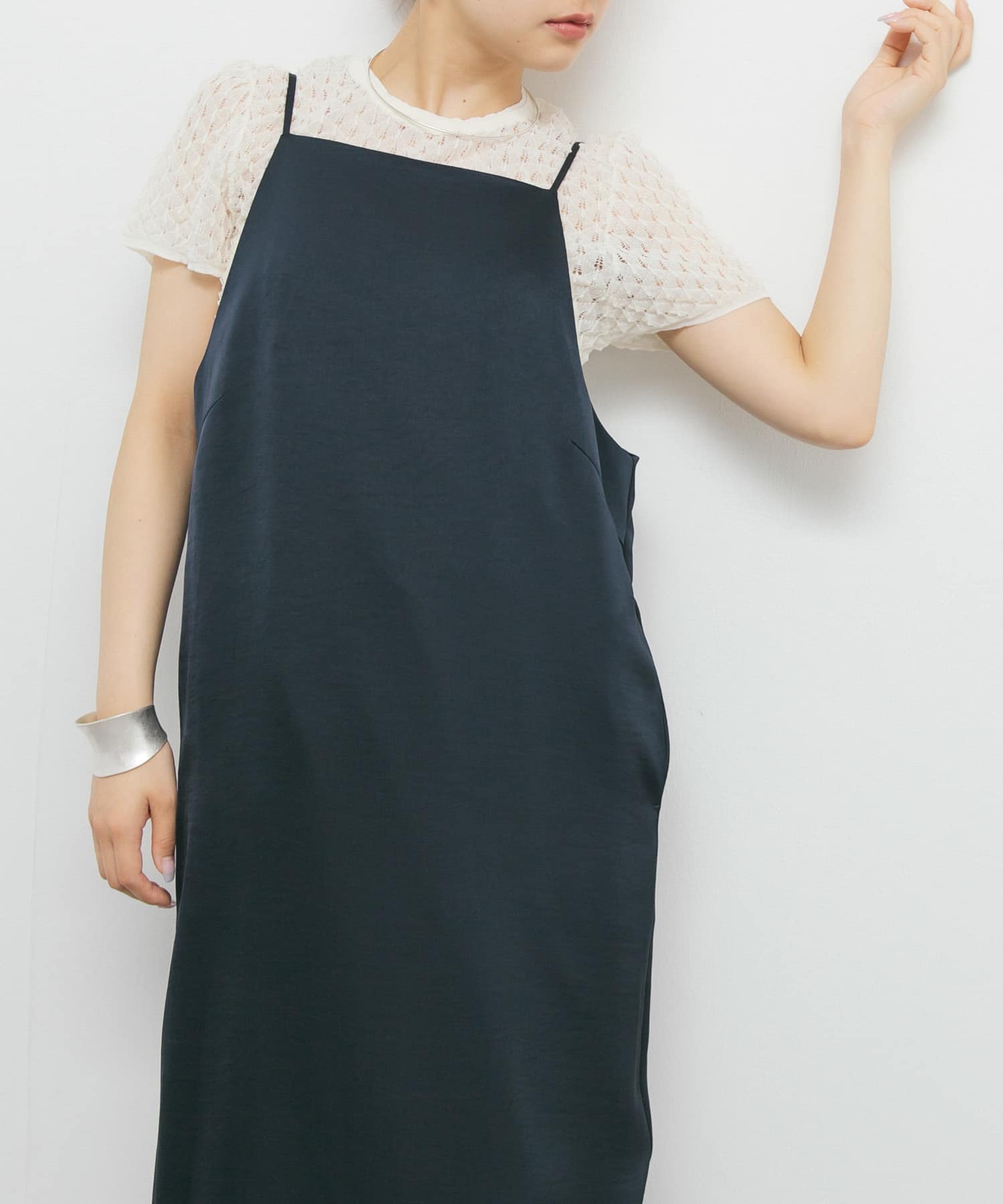 身長：153cm サイズ：one