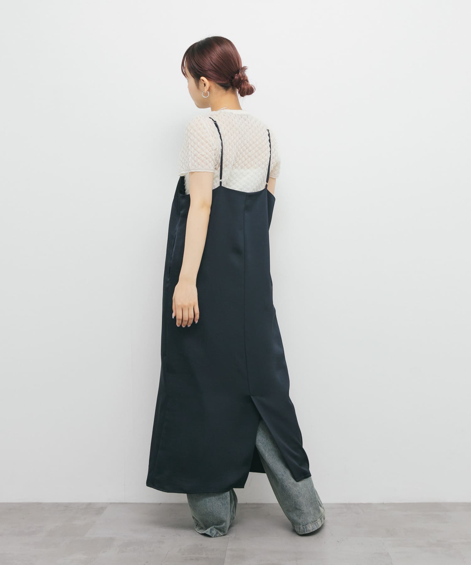 身長：153cm サイズ：one