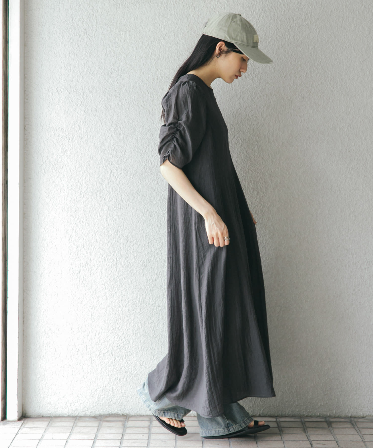 身長：160cm サイズ：one