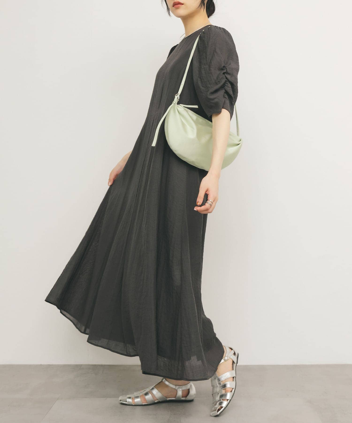 身長：160cm サイズ：one