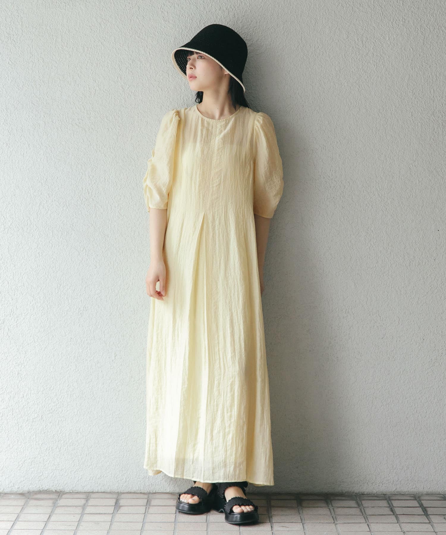 身長：153cm サイズ：one