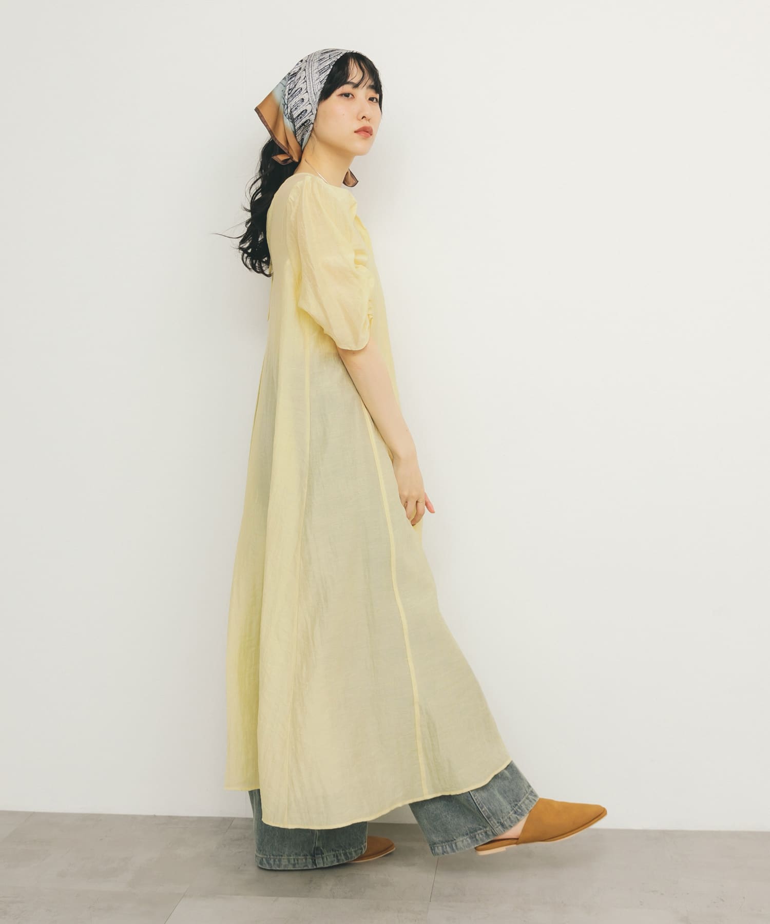 身長：160cm サイズ：one