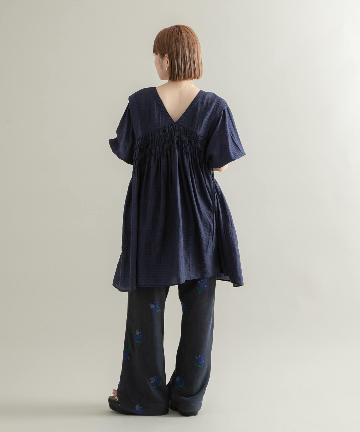 身長：153cm サイズ：one