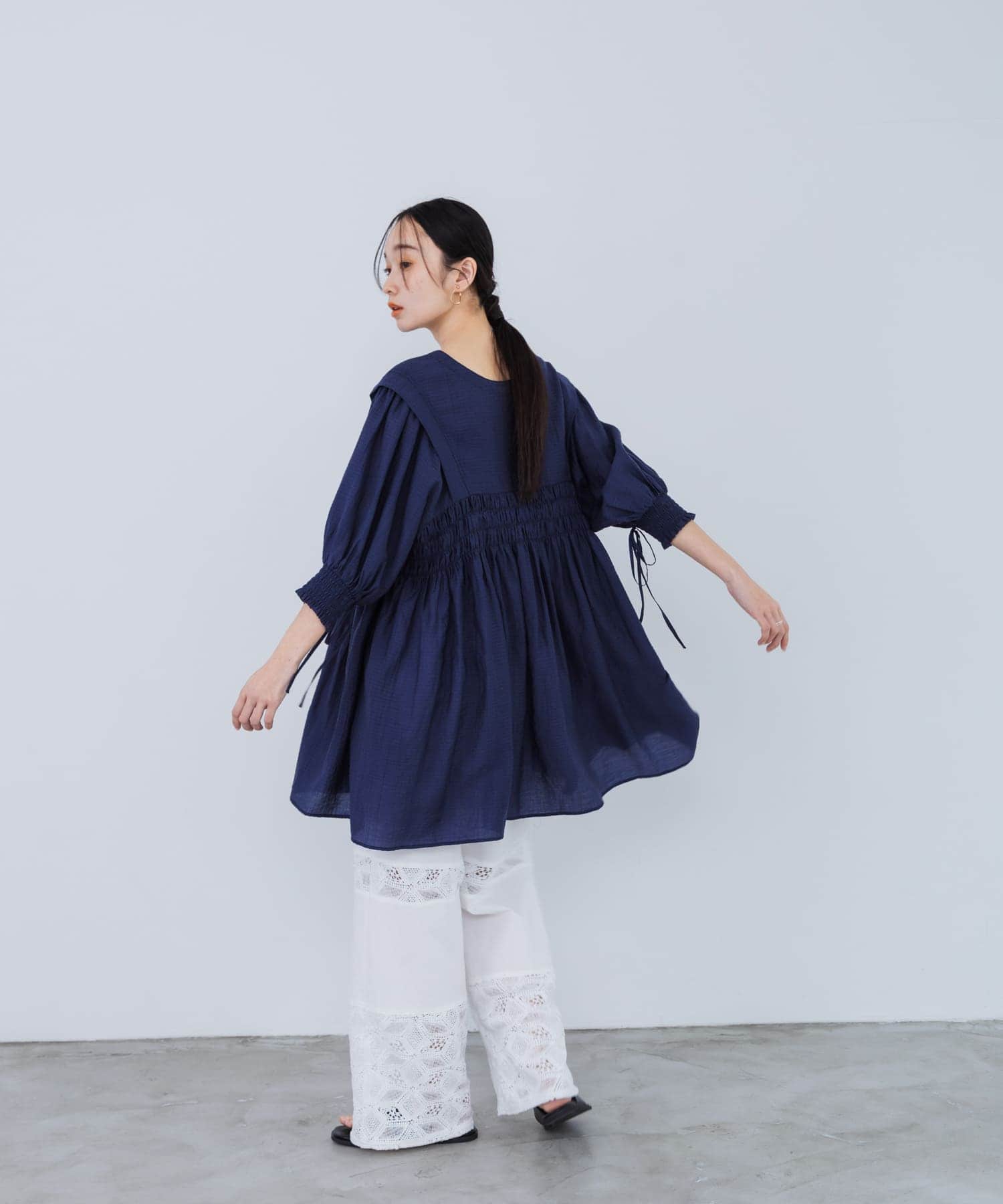 身長：161cm サイズ：one