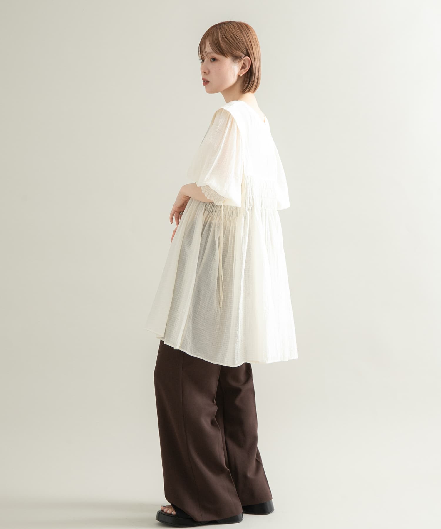 身長：153cm サイズ：one