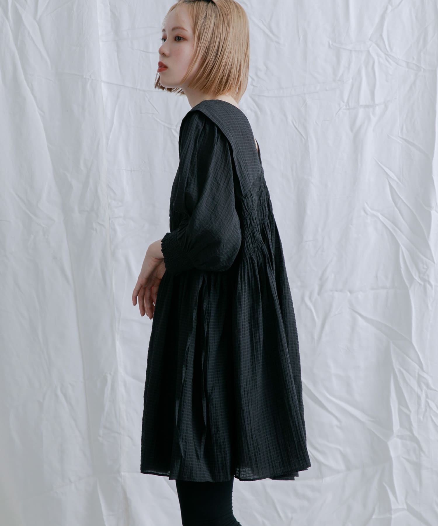 身長：153cm サイズ：one