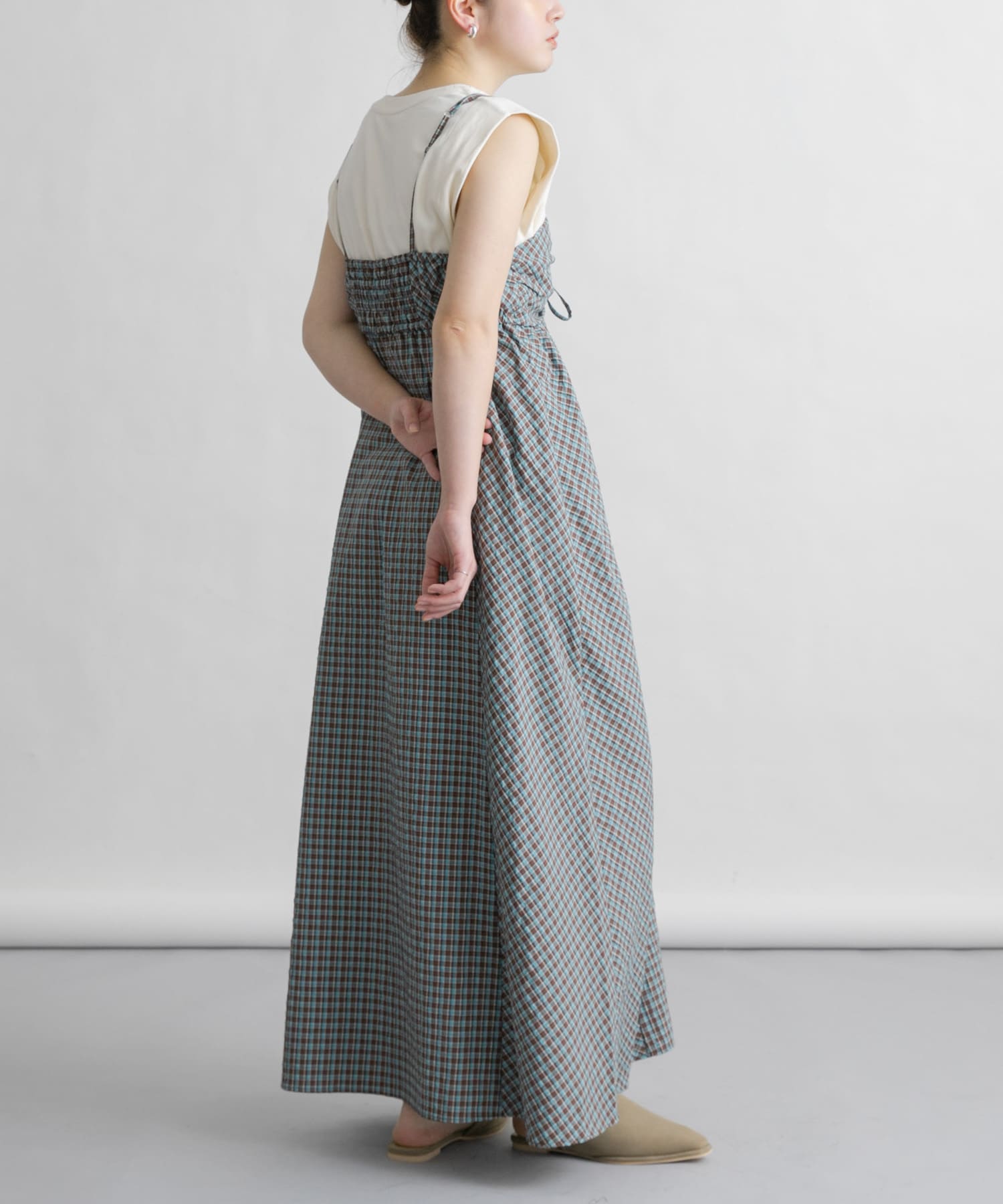 身長：160cm サイズ：one