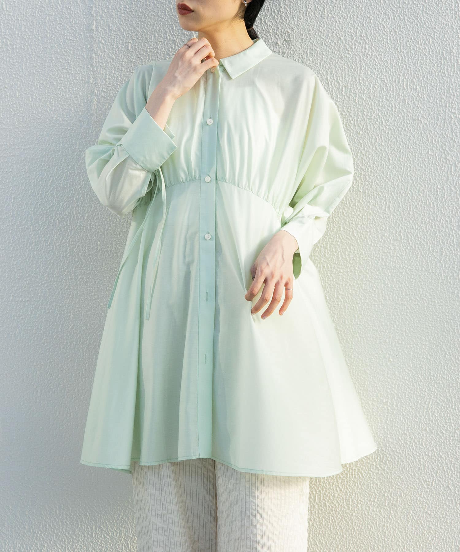 身長：160cm サイズ：one