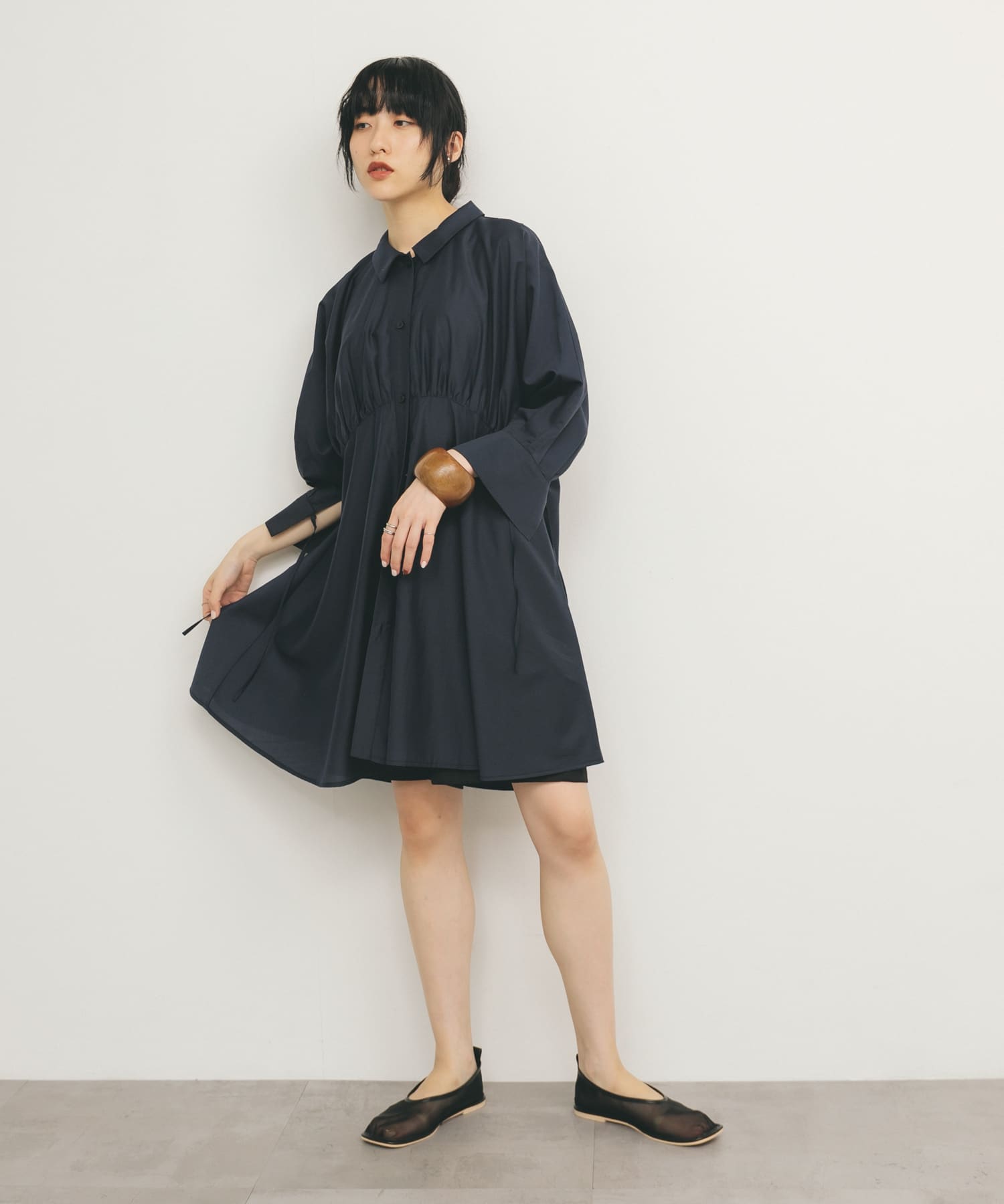 身長：160cm サイズ：one