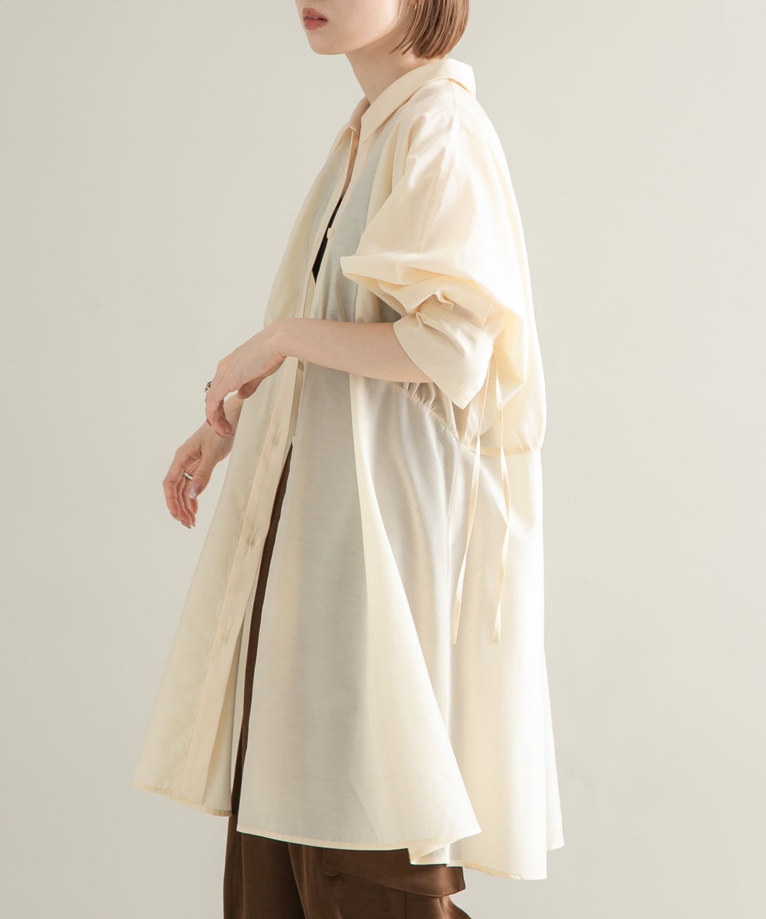 身長：153cm サイズ：one