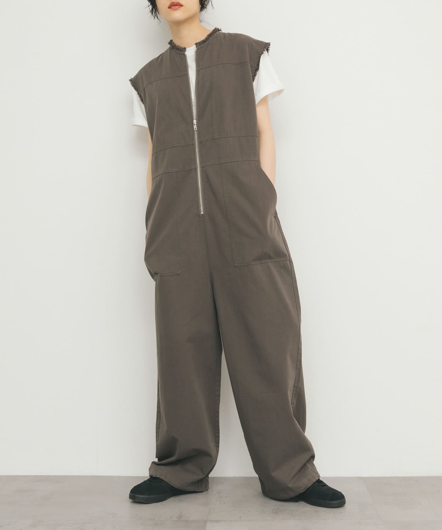 身長：160cm サイズ：one