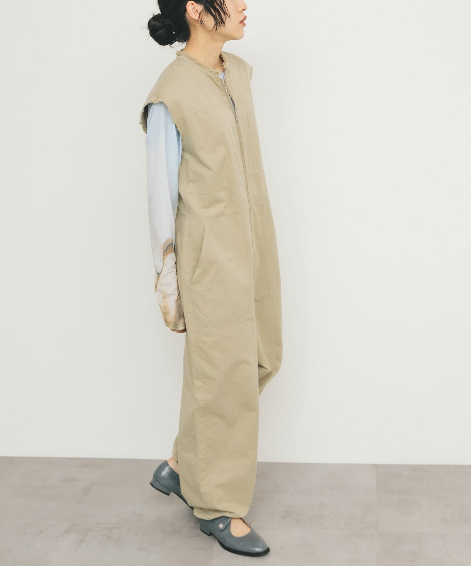 身長：160cm サイズ：one