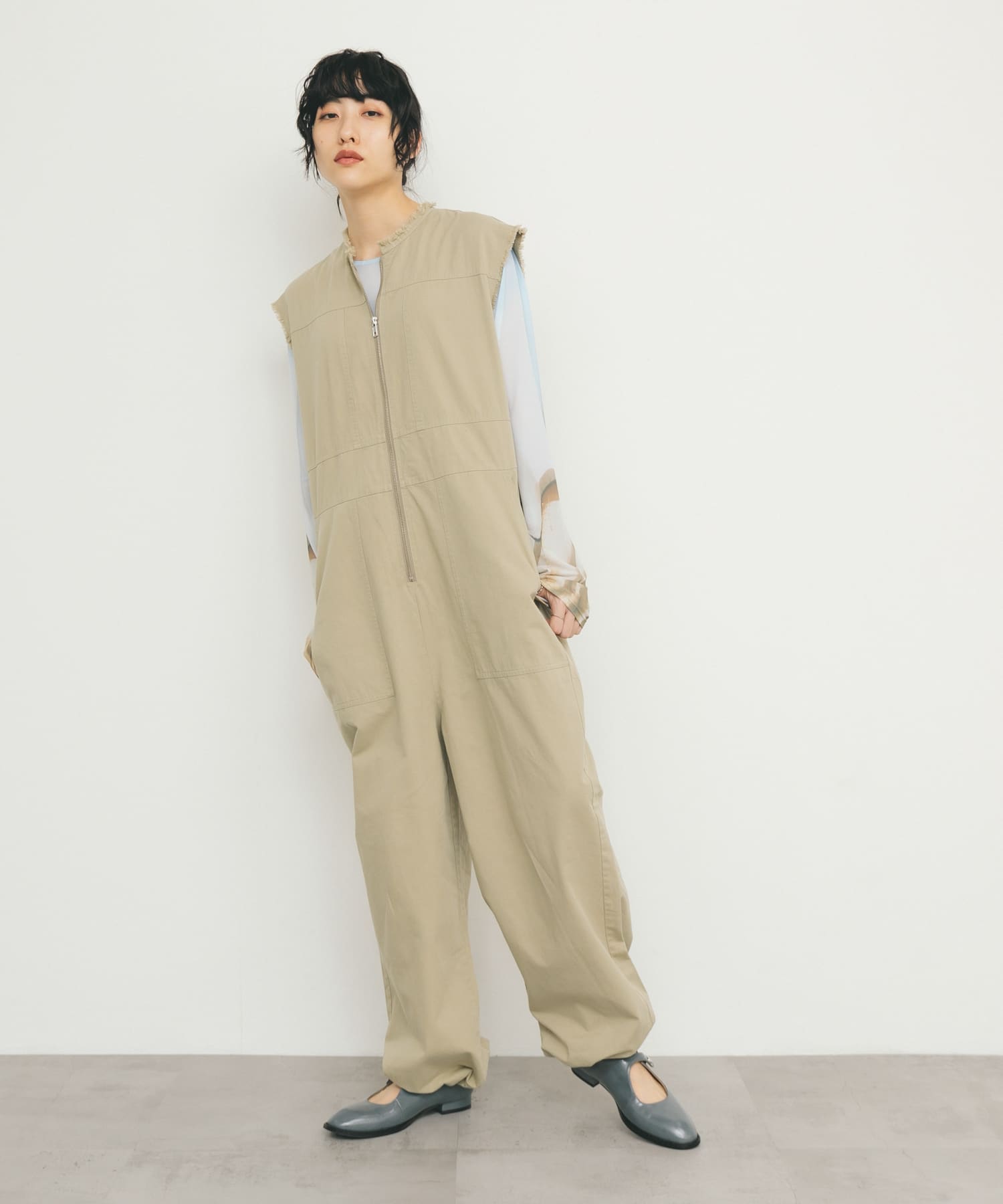 身長：160cm サイズ：one