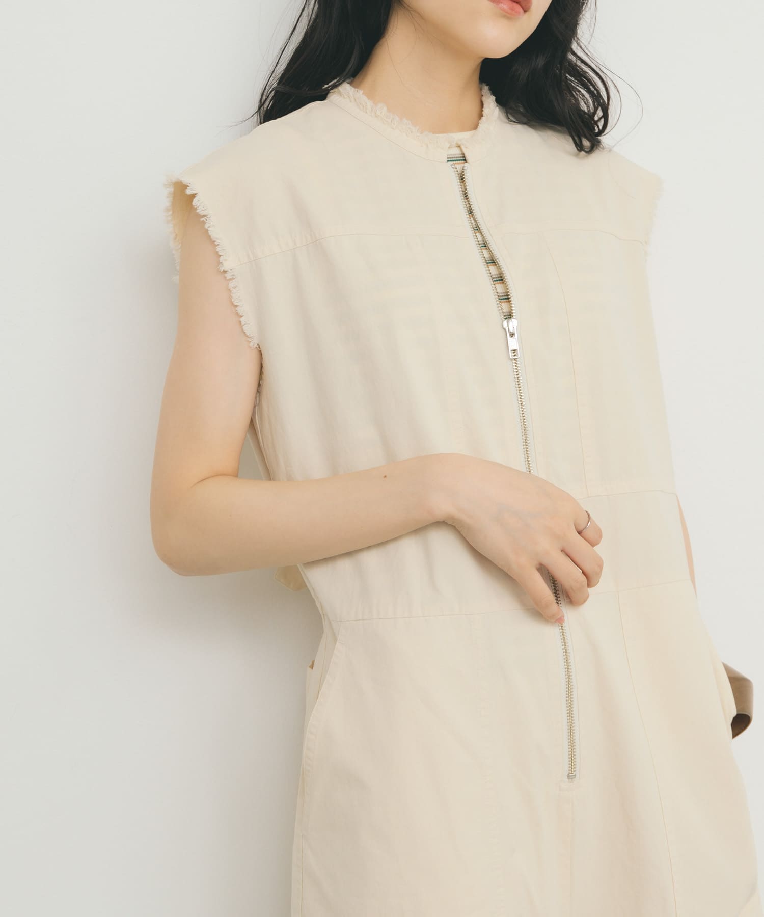身長：160cm サイズ：one