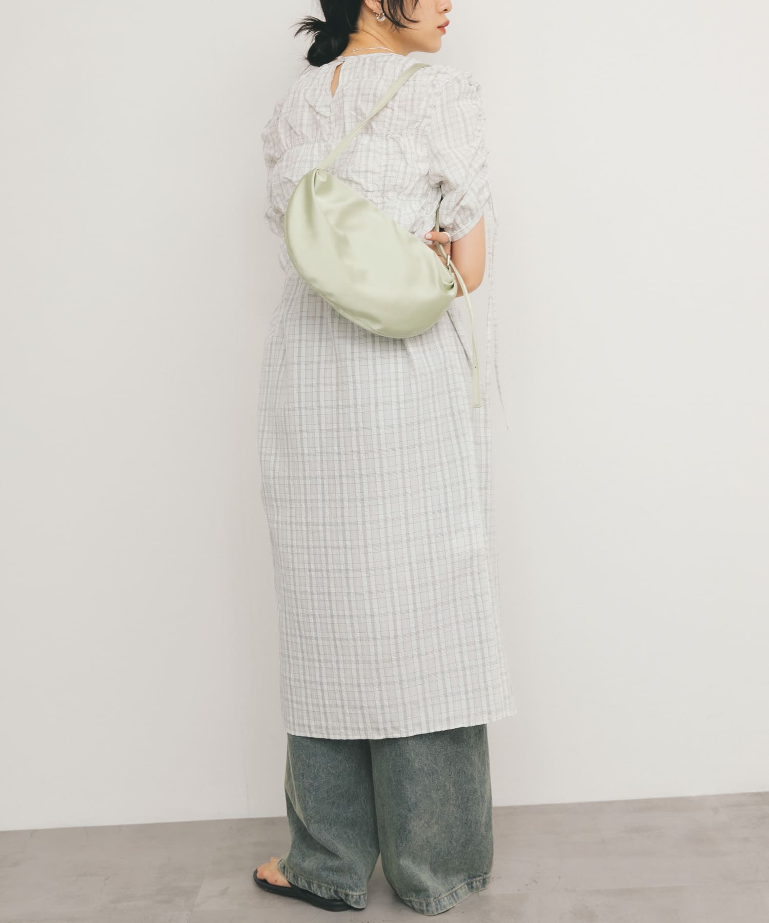 身長：160cm サイズ：one