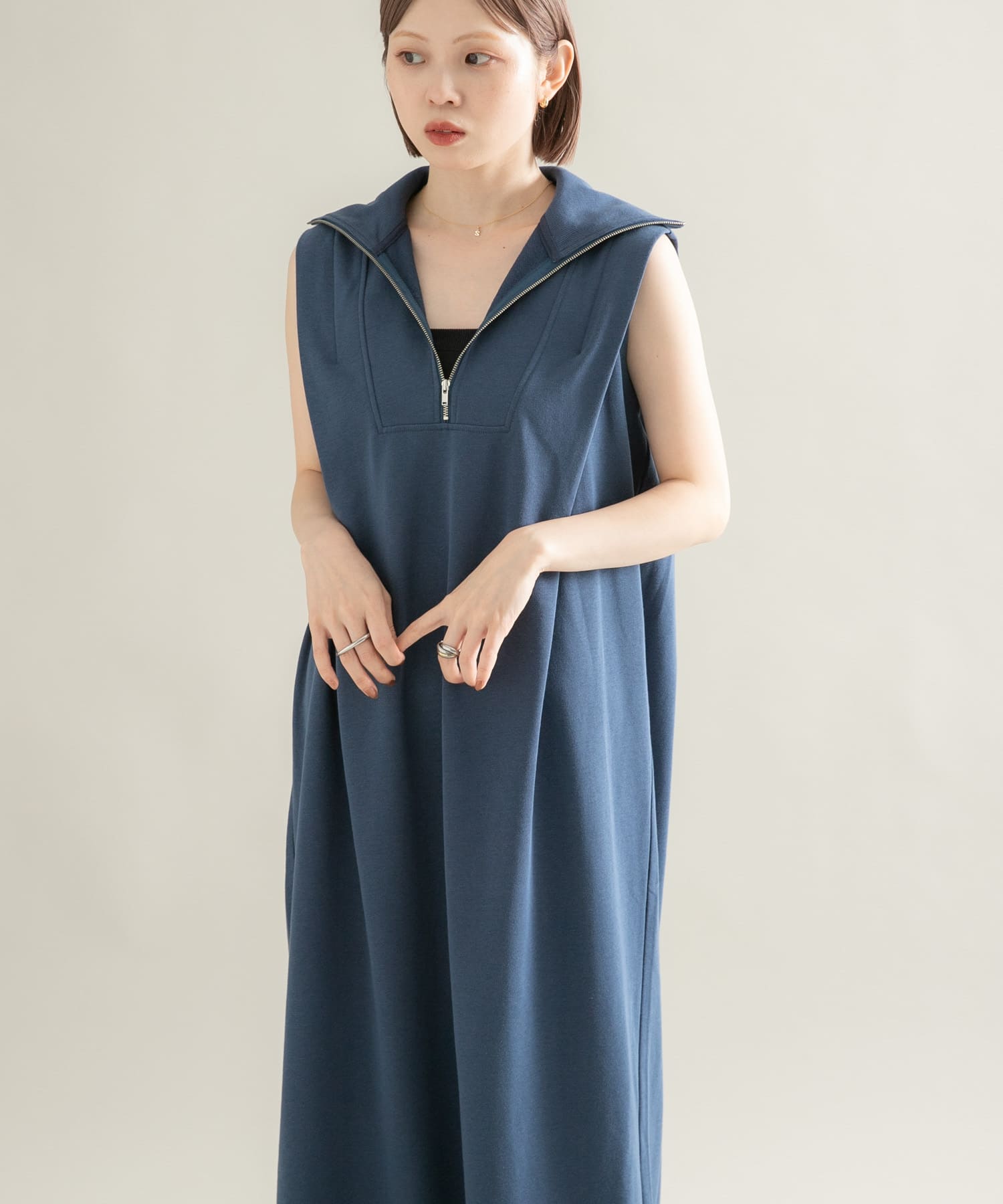 身長：153cm サイズ：one