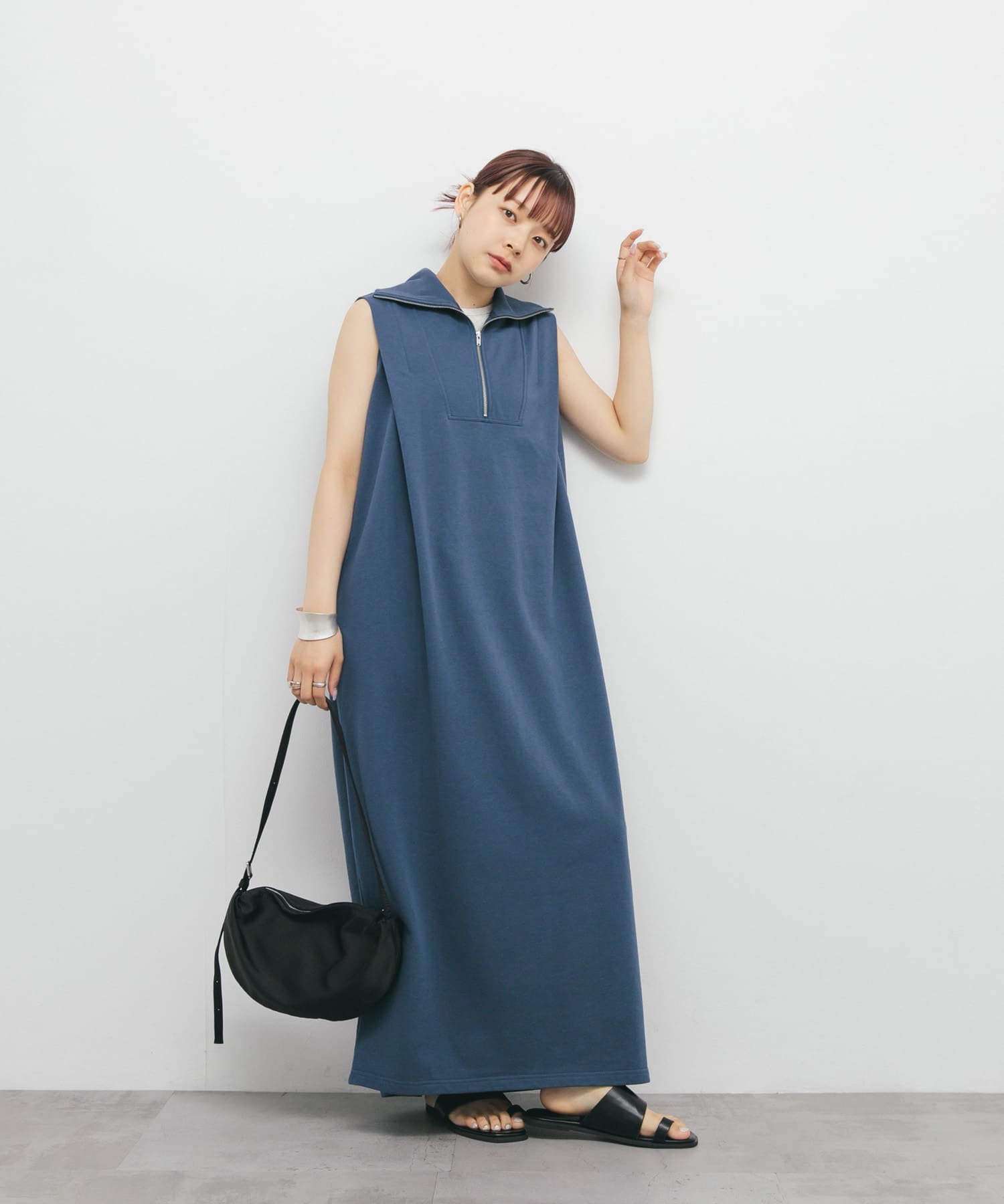 身長：153cm サイズ：one