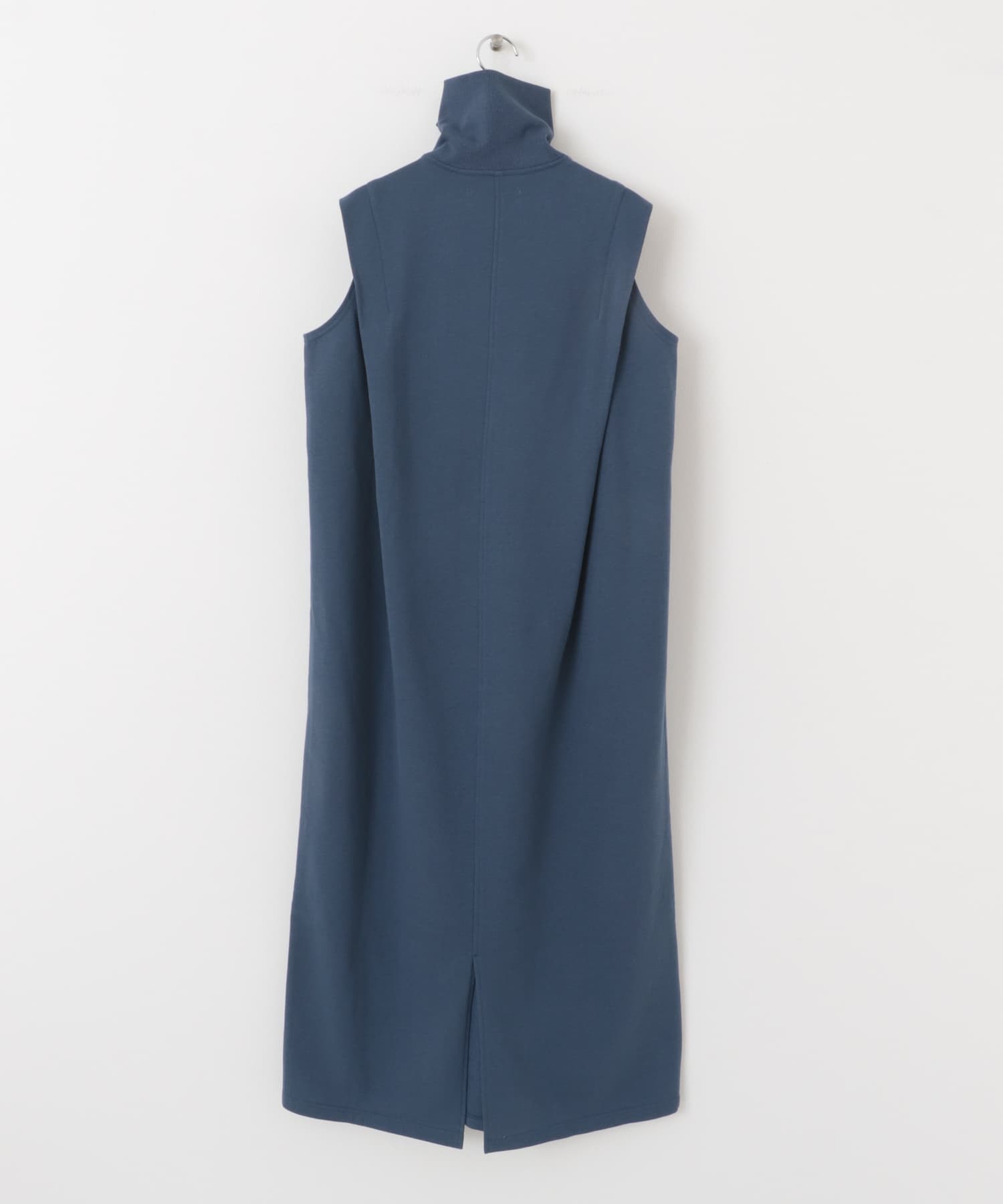 ハーフZIPカットワンピース NAVY one