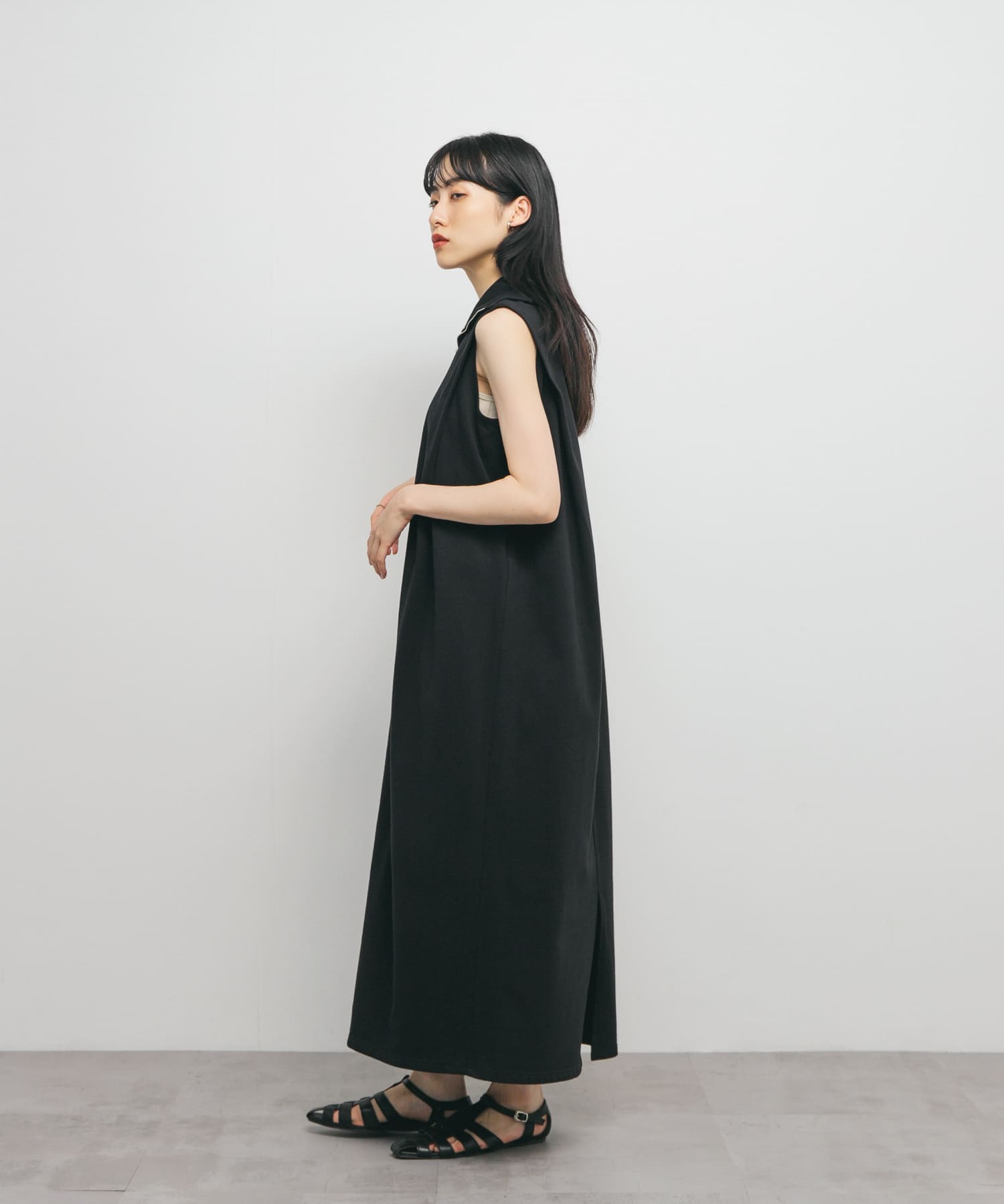 身長：160cm サイズ：one