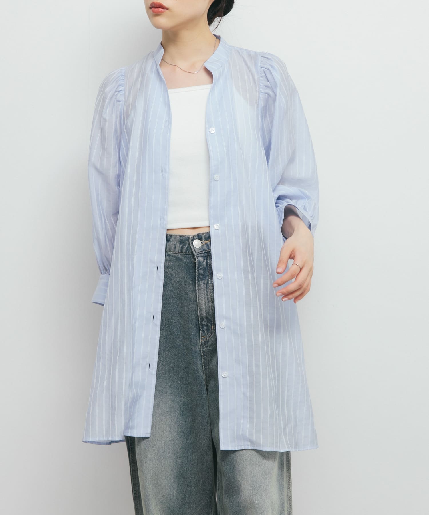 身長：160cm サイズ：one
