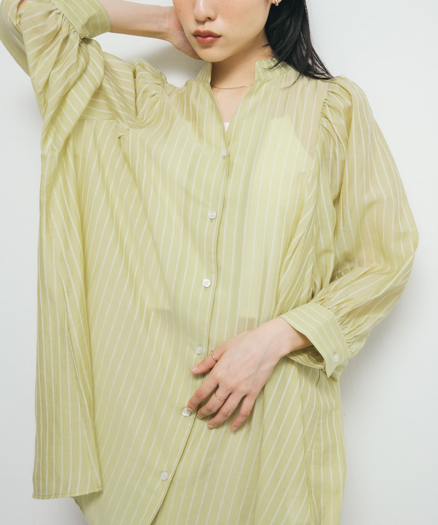 身長：160cm サイズ：one