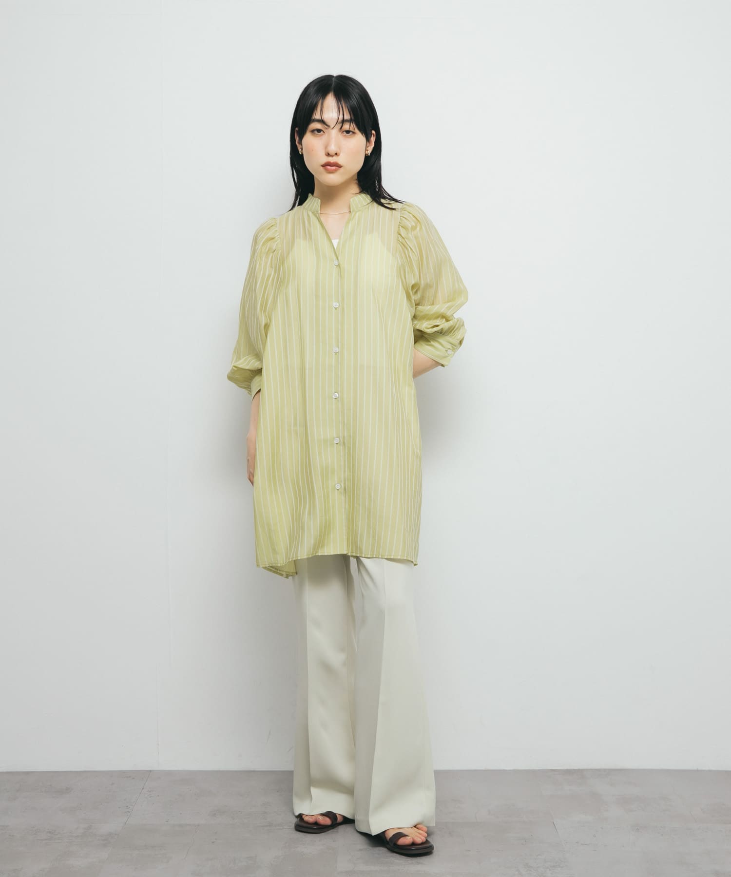 身長：160cm サイズ：one
