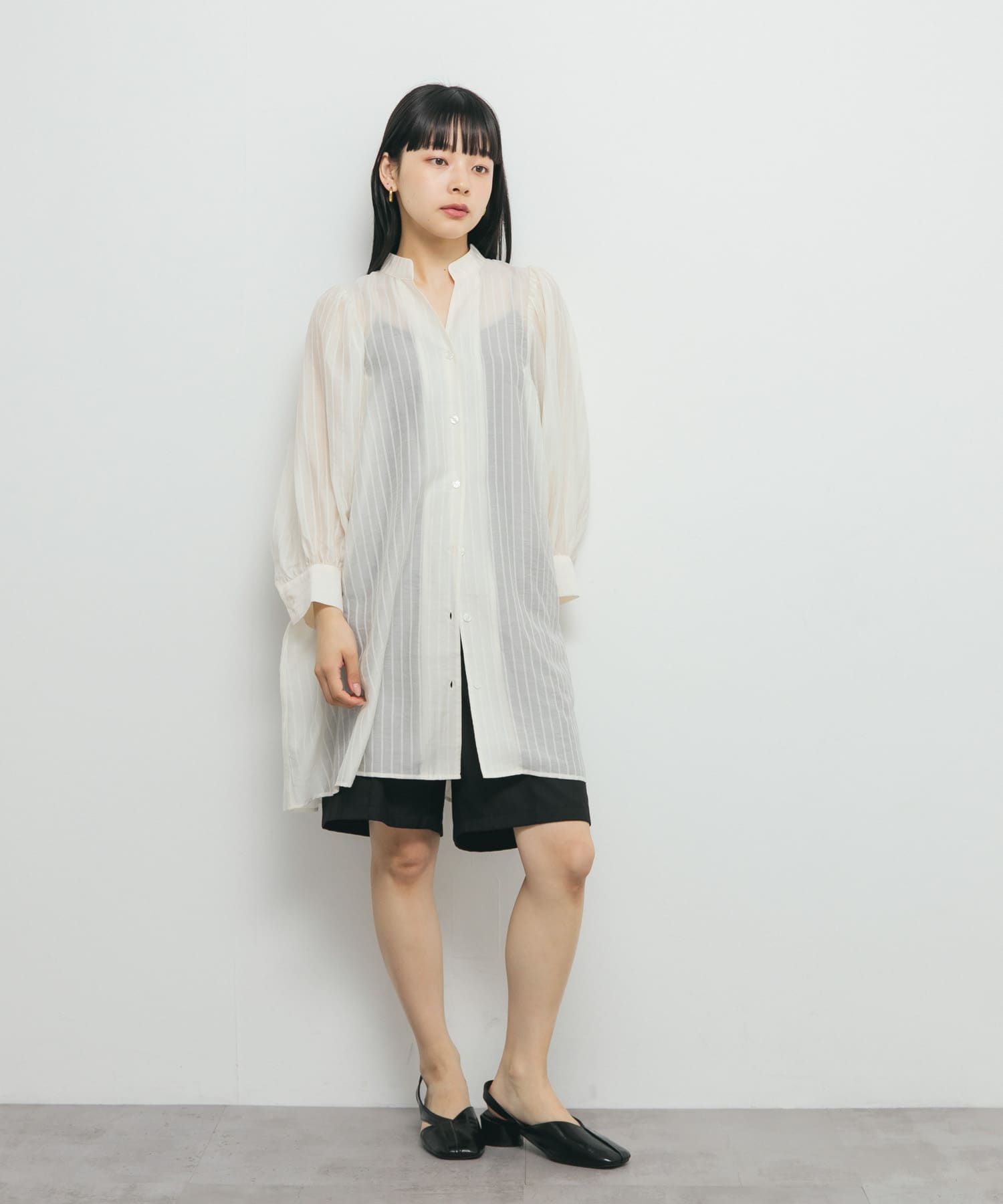 身長：153cm サイズ：one