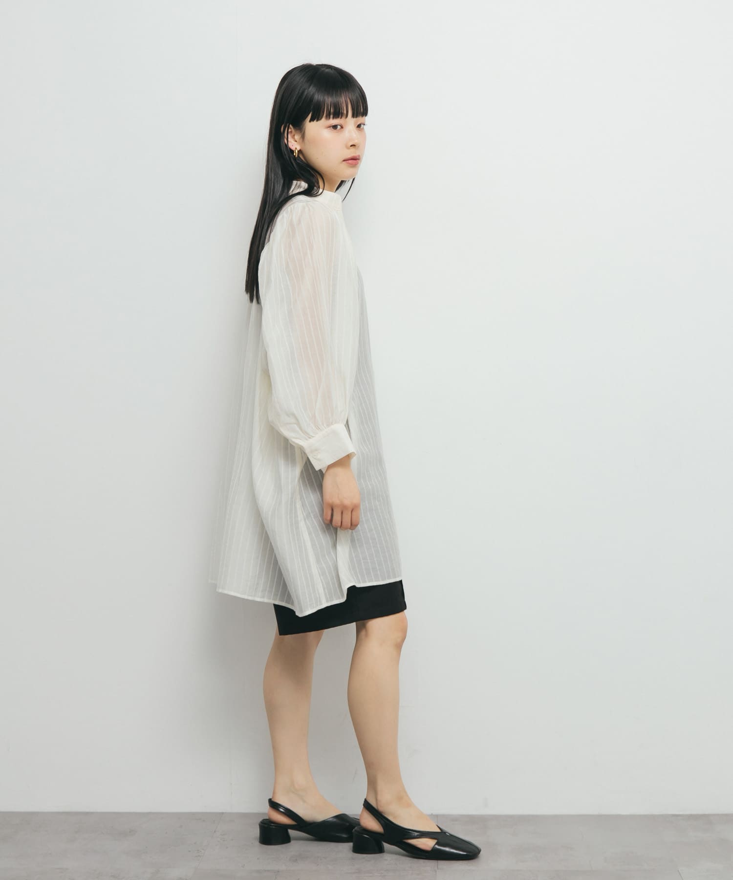 身長：153cm サイズ：one
