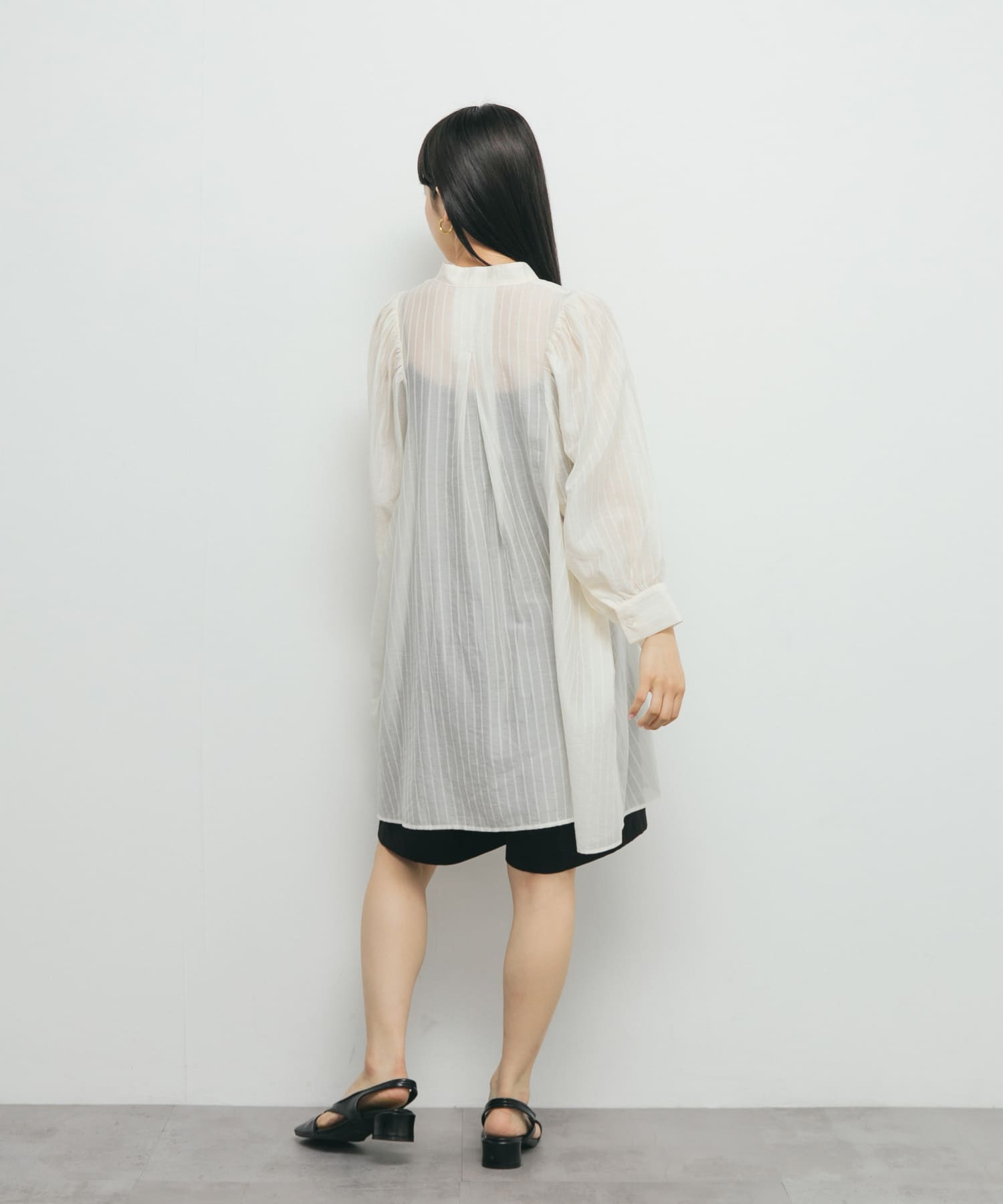 身長：153cm サイズ：one