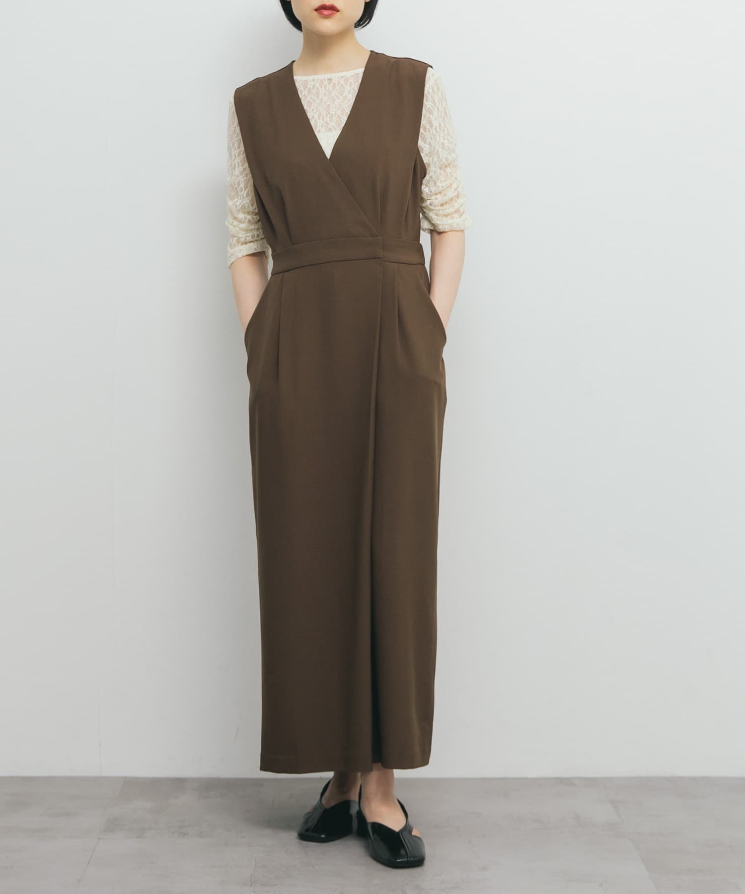 身長：160cm サイズ：one